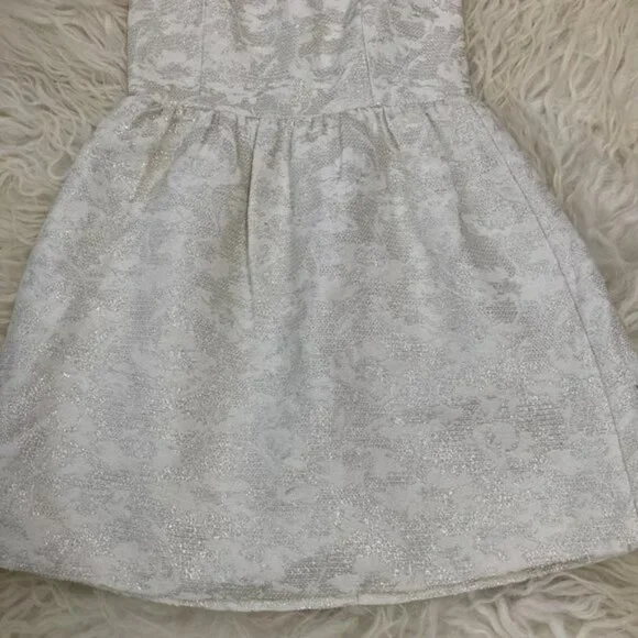 Alice + Olivia 'Lillyanne' Jacquard Fit & Flare Dress